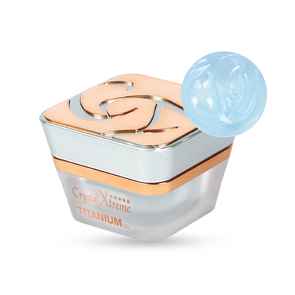 Builder Xtreme Titanium Gel Clear TF - mittelviskoses, formstabiles Aufbaugel