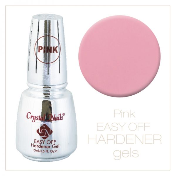 Crystal Nails Easy Off Gel Pink (Hardener)