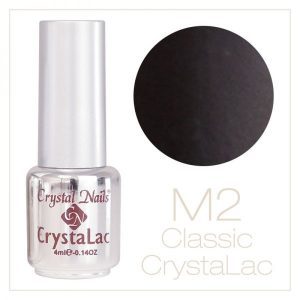 CrystaLac Matt - #M2 (schwarz)