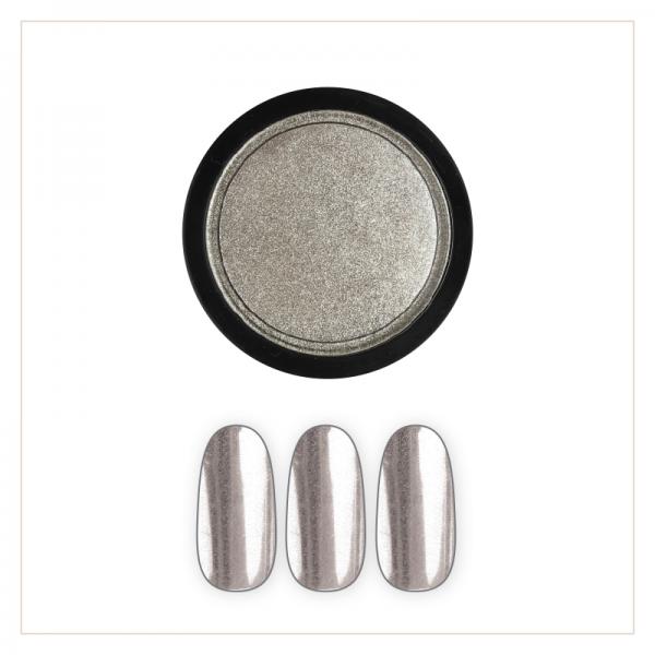 Chrome Mirror Pigment Powder, Fine Silver