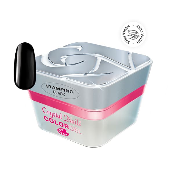 Stamping Gel schwarz, 3ml THF