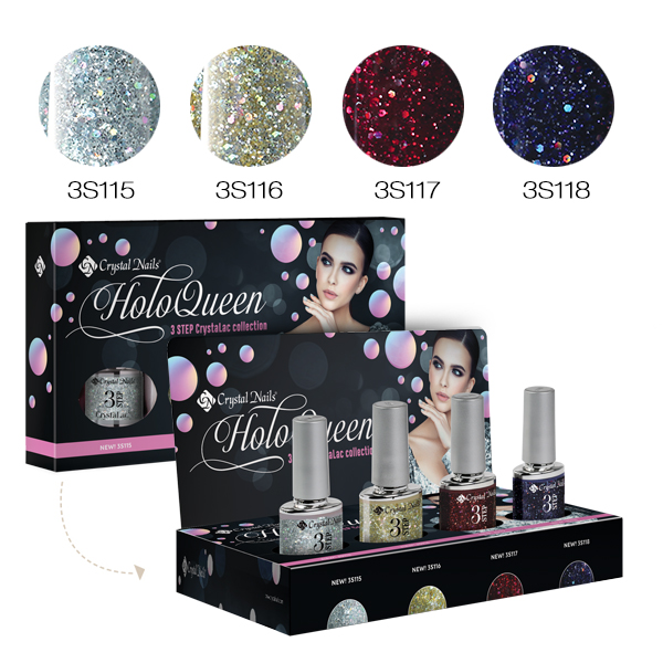 Holo Queen - 3 Step CrystaLac Kit