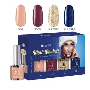 Most Wanted Colors Winter 2019 - 3 Step CrystaLac Kit