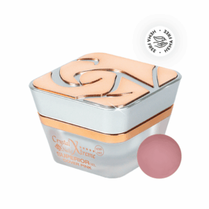 Xtreme Superior Gel Cover Pink – natürliches Cover Aufbaugel Superior Gel Cover Pink – dünn aufzutragendes Nagelbettverlängerungs-Gel Crystal Nails Superior Cover Pink – professionelles Cover Builder Gel Cover Pink Aufbaugel für French Nails und Nailbed Extensions