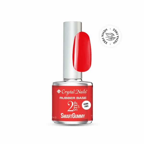 SmartGummy Base & Builder Gel - Nr3, Passion Red,  8ml THF