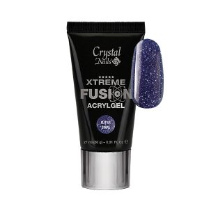 CN Xtreme Fusion AcrylGel - Glitter Grape 30g