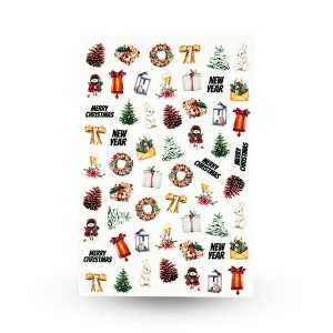 CN water decal 3D - cozy christmas