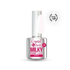 CN Milky Top Gel - White, 8ml THF