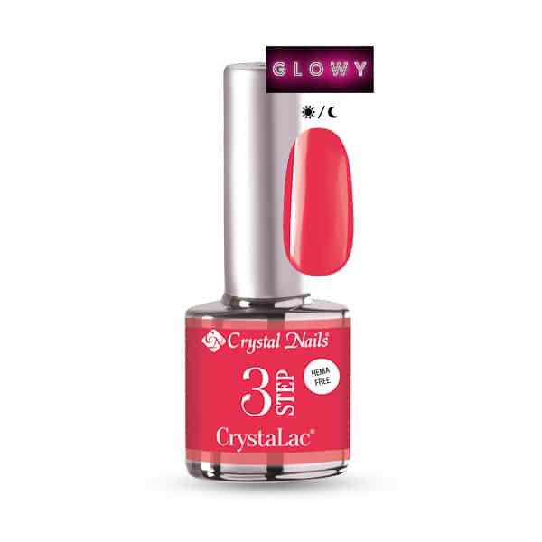 CN 3S HEMA FREE CrystaLac 8ml #G3 Glowy Korall THF