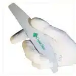 Gummierte Handschuhe Größe 8