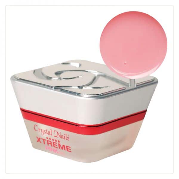 Builder Gel Xtreme Pink A TF - Semitransparent, Fiberglas, milchig rosa