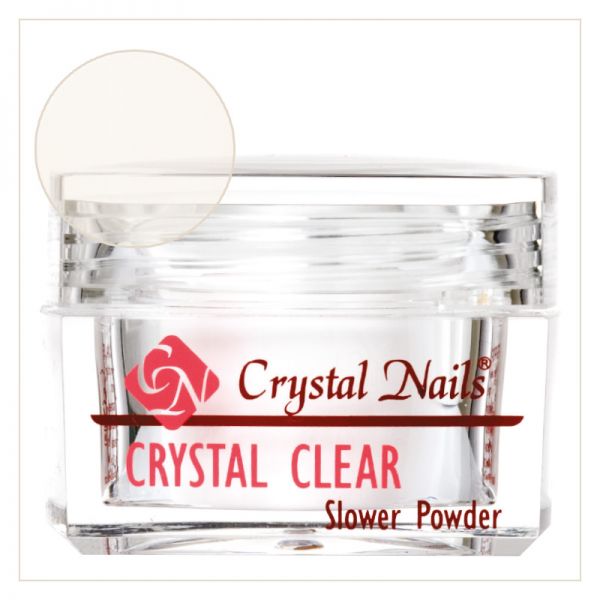 Crystal Clear Slower Acrylic Powder THF