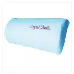 Handauflage (Frottier), weiß mit gesticktem Logo