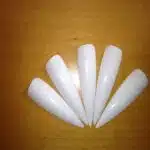 Stiletto Tips für Nail Art (weiß)