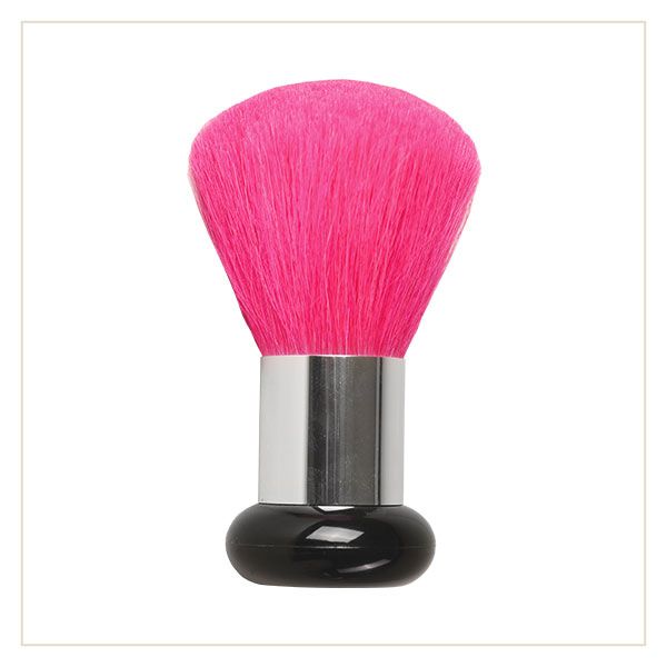 Manikürpinsel, Staubentferner Bürste, pink
