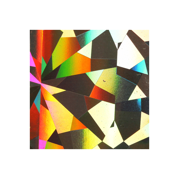 Transferfolie, Hologramm, Spiegeleffekt, silber