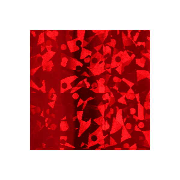 Transferfolie, Eiskristall Rot