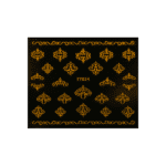 NailArt Nageldesign Aufkleber TY-024 gold