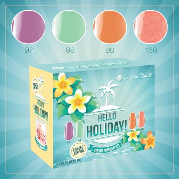 Powder Hello Holiday Kit, 3 Bezahlen 1 Gratis dabei
