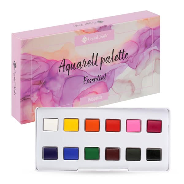 Aquarell Palette, 12 teilig