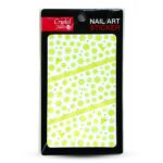 Nail sticker F284 - Gold Snowflake