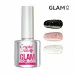 CN Glam Top Gel - Gold, 4ml THF