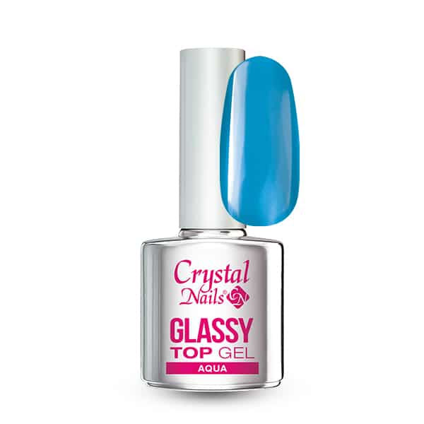 Glassy Top Gel, Aqua, 4ml THF