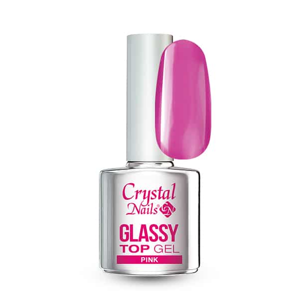 Glassy Top Gel, Pink, 4ml THF
