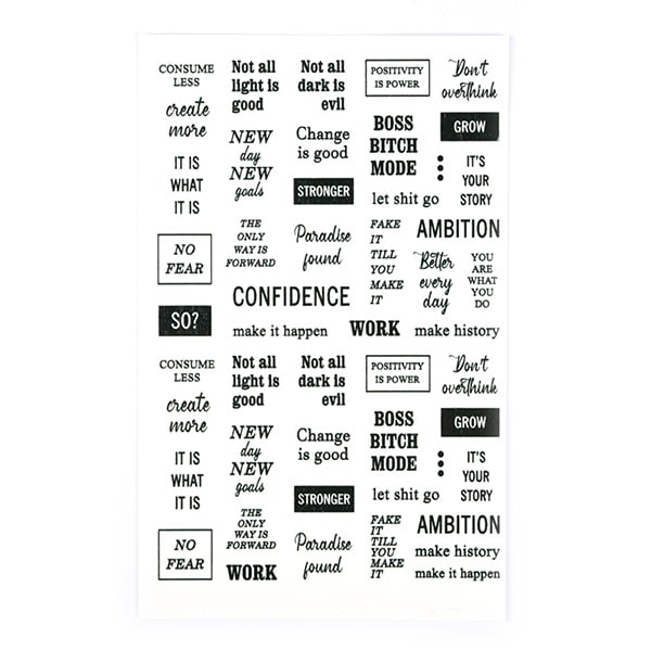 CN nail stickers - Hyped Up!