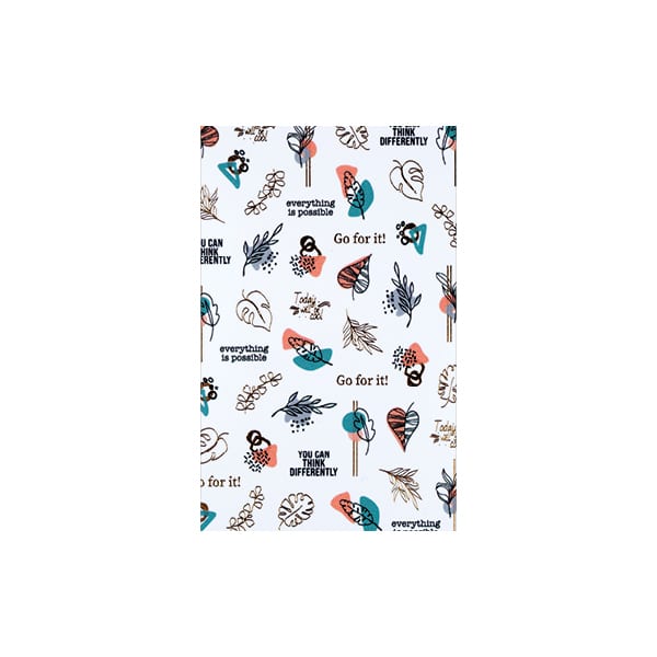 Schmuck Aufkleber "Sunset Leaves"