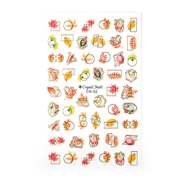 CN nail stickers - Autumn CN-02