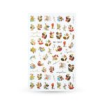 Nail sticker JO1607 - Golden Art