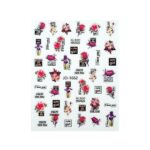 CN nail stickers - Glowing Blossom (JO-1662)