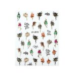 CN nail stickers - Golden Blurs (JO-2010)