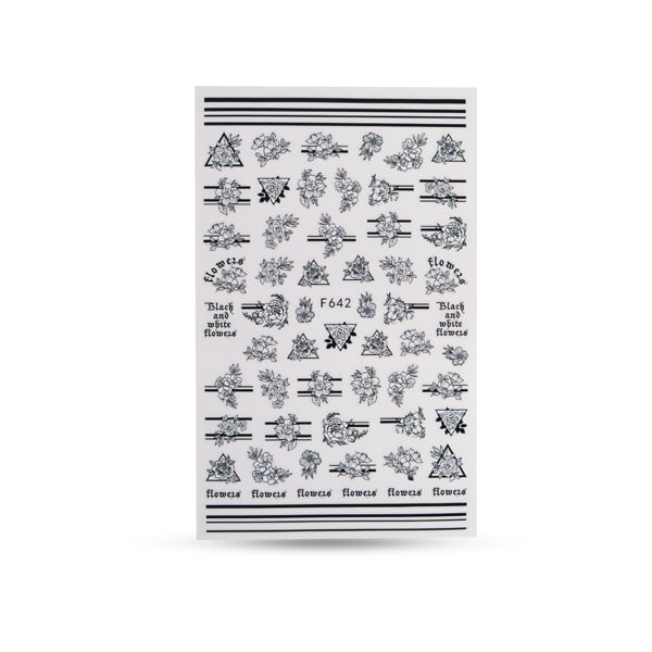 Nail sticker F642