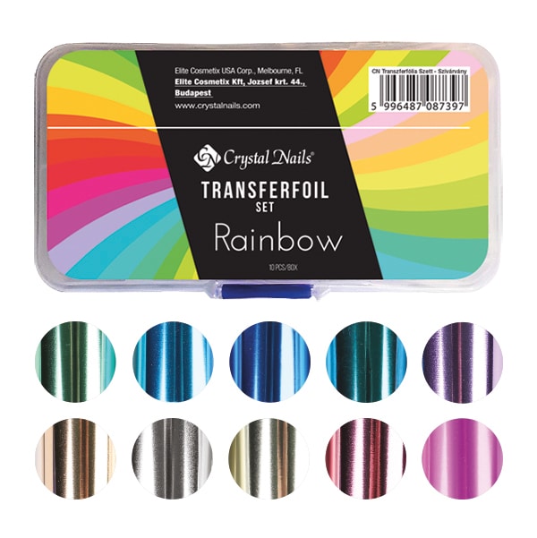 Transferfolie Set, Rainbow