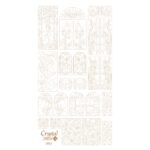 Ausmalschablone Vines" - in 4 Linienfarben"