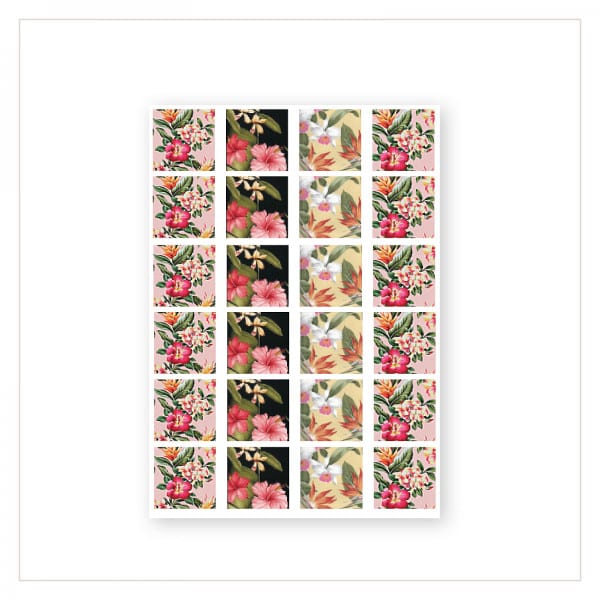 Baroque Sticker - Tropical