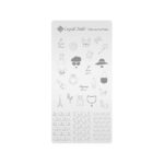 Stamping Plate (Stempel Vorlagen) Take me to Paris