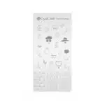 Stamping Plate (Stempel Vorlagen) Take me to Paris