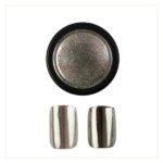 Chrome Mirror Pigment Powder, silber