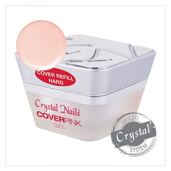 Cover Refill Hard Gel TF - dick viskoser, sanfter Roseton