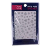 CN nail stickers (910) - frosty snowflake