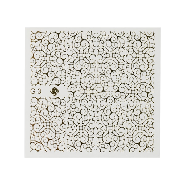 Folieneffekt Nagelaufkleber #3