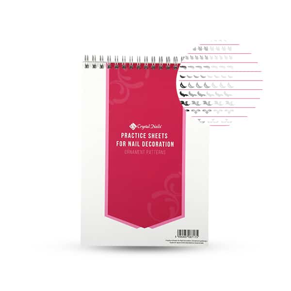 Übungs Vorlagen für Nail Dekoration (Ornamente)