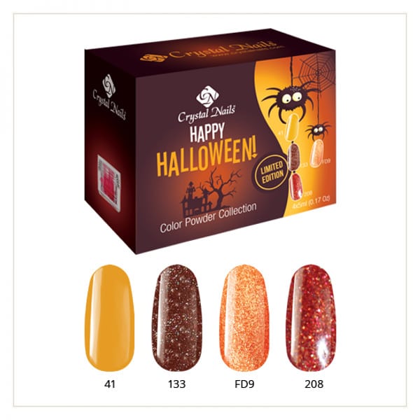 Happy Halloween Powder Colors Kit, 3 Bezahlen 1 Gratis dabei