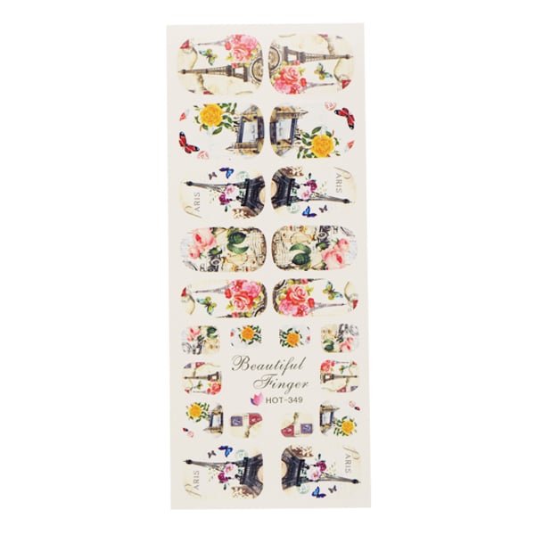 NailArt Nageldesign Aufkleber HOT349