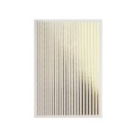 Magic Stripes Sticker - GOLD