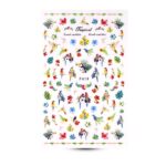 Nail sticker F419