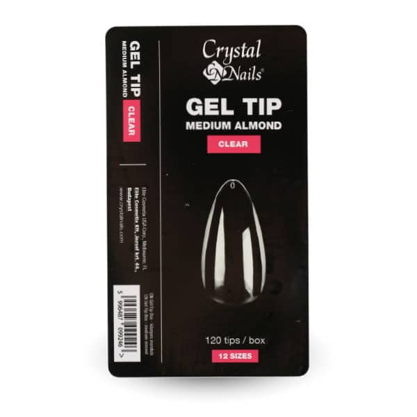 CN Gel Tip Box - medium almond 120pcs